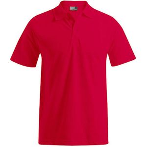 Herenpolo 'Promodoro' met korte mouwen Fire Red - 3XL