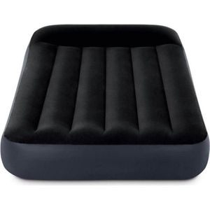 Pillow Rest Classic air mattress - single with built-in pump - Intex