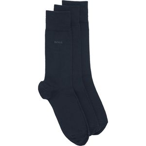 Hugo Boss boss 3P sokken uni blauw - 47-50