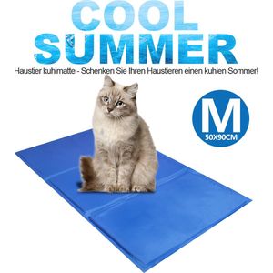 Koelmat Koelkussen Cat koeling huisdieren Self-cooling Koeling deken Reclining mat Deken anti-slip 50x90cm