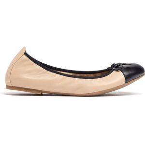 UNISA AUTO_25_NTO Dames Ballerina's - SKIN/BLK - Maat 42