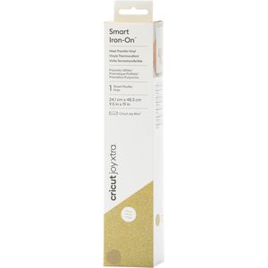 Cricut Smart Iron-On Joy Xtra 24,1x48cm (Prismatic Glitter Gold)
