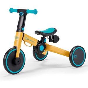 Kinderkraft 4Trike Vouw driewieler - Loopfiets - Balance Bike - Primrose Yellow