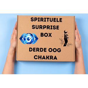 Derde Oog Chakra Spirituele Surprise Box - Esoterie - Unieke samenstelling - Intuïtief Pakket - Kristallen - Wierook