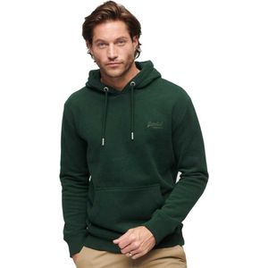 Superdry Essential Logo Capuchon Groen XL Man