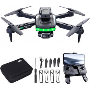 1080P WiFi-Drone met 4K HD Dubbele Camera - Gesture RC Quadcopter voor Beginners - Opvouwbare Drone - Ingebouwde Batterij - Draagtas - Auto Hover - Snelheidsaanpassing .