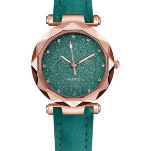 Hidzo Horloge Quartz Ø 38 - Groen/Rose