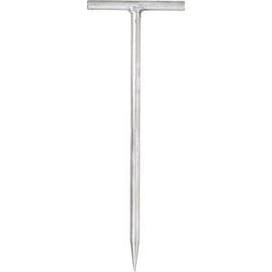 ORIT - Draadpen - Kruis - Gegalvaniseerd - Hoogwaardige kwaliteit - 40 cm