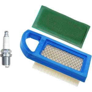 Air Filter met Pre Filter en Spark Plug Compatibel met Briggs & Stratton Engines
