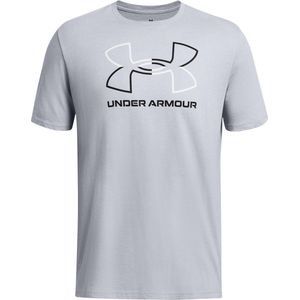 Under Armour UA GL FOUNDATION UPDATE SS Heren Sportshirt - Grijs - Maat L