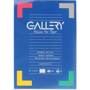 10 Schrijfblokken Gallery A4 100 vel