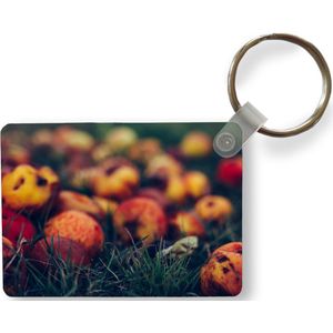 Sleutelhanger - Landelijke decoratie - Herfst - Appel - Fruit - Uitdeelcadeautjes - Plastic