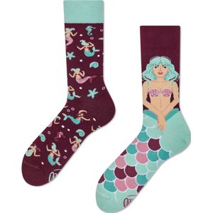Many Mornings unisex sokken - Mystic Mermaid - Unisex - Maat: 39-42