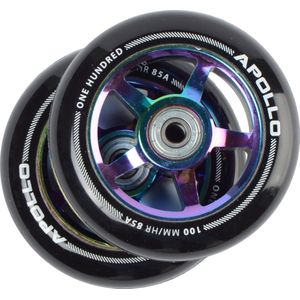 Apollo Stunt Scooter reservewielenset Pro Wheels - ABEC9 kogellagers, scooter wiel reservewielen geschikt voor stuntstep