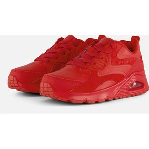 Skechers Uno Gen1 Sneakers rood Synthetisch - Maat 39