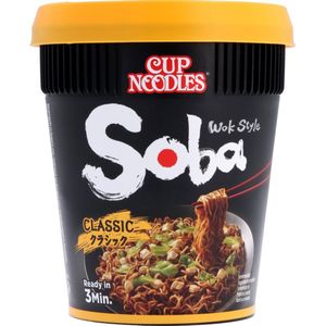 Nissin Soba Noedels / Noodles Classic Cup 8 x 90 Gram