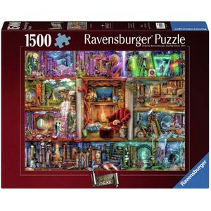 Ravensburger puzzel De grote bibliotheek - Legpuzzel - 1500 stukjes