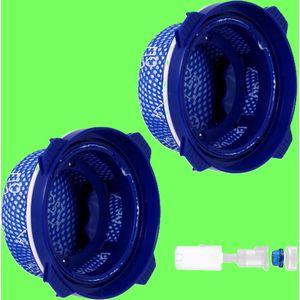 HEPA-filter (2 stuks) geschikt voor Samsung Jet 75, Jet 70, Jet 75+, Jet 60 en VS9000RL draadloze stofzuigers – micro-handheld vervangende onderdelen.