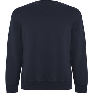 Donker Blauwe unisex Eco sweater Batian merk Roly maat L