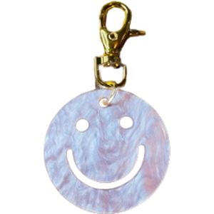 Smiley sleutelhanger - sleutelhanger smiley - grote sleutelhanger - vrolijke sleutelhanger