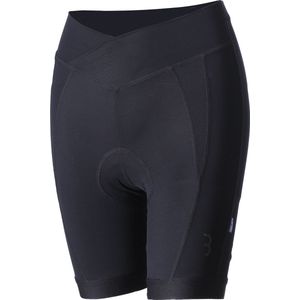 BBB Cycling Omnium Korte Fietsbroek Dames Met Zeem - Brede Elastische Tailleband - Zwart - Maat L - BBW-279