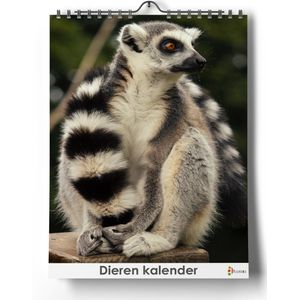 Staande Dieren Verjaardagskalender | 24x35 | Staande Kalender | Huurdies | Verjaardagskalender Volwassenen