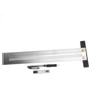 Precisie T Regels 300Mm Indicator Stands - Incra Crossing Heerser Gauge Potlood Tool