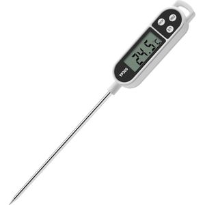 Digitale Kookthermometer voor Vlees en Voeding - Directe Temperatuurmeting voor Koken en Barbecue