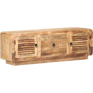 The Living Store Houten TV-meubel - 120 x 30 x 40 cm - klassieke stijl