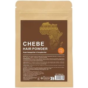Chebe hair powder 100g - Poeder 100% - Haarolie - Droog haar - Krullen - Alle haartypes - Batana - Haargroei