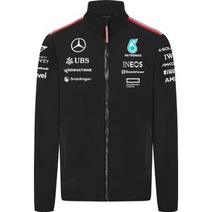 Mercedes Teamline Regenjas 2024 M - Lewis Hamilton - George Russel - Formule 1