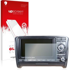 upscreen - Screenprotector voor Audi A4 8E 2004-2009 RNS-E - Folie Beschermfolie Beschermglas transparant