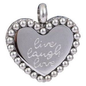 Go Dutch Label Hanger live laugh love Zilver