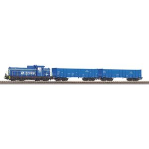 Piko Trein H0 Startset - Diesellocomotief SM 42 met 2 open goederenwagens - (97937)