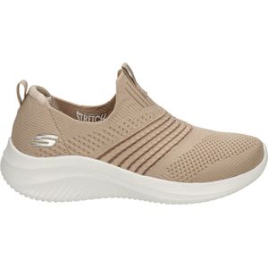 Skechers Ultra Flex 3.0 dames instapper - Taupe - Maat 39