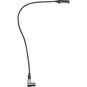Lamp Zwanenhals Showgear XLR 90° 3pin COB LED Gooselight