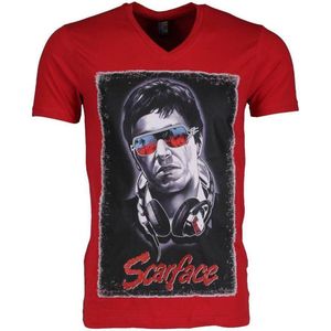 T-shirt - Scarface - Rood