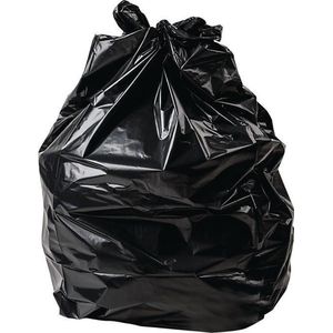 Jantex grote zware kwaliteit vuilniszakken zwart