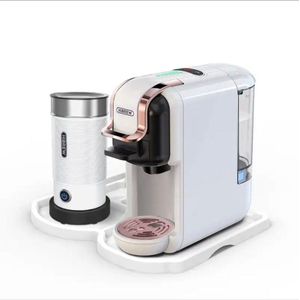ST Producten Koffiemachine - Capsule - Nespresso - Dolce Gusto - Wit - Melkopschuimer - Platue