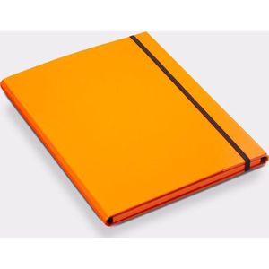 Luxe elastomap A4 oranje