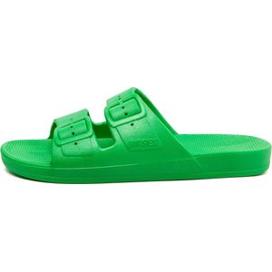 Freedom Moses Slippers Slides - Vegan - Marley - Groen