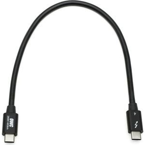 OWC USB-C Kabel - Thunderbolt 3 / 4, USB-C - 30 cm - Zwart