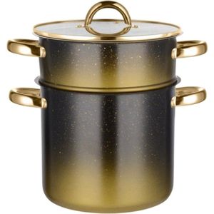 Kadirelli - Stoompan - Roestvrij staal - Couscous pot -