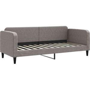 vidaXL Slaapbank - Taupe - 80x200 cm - Stijlvol Design Slaapbank - Sofa Bed - Moderne Bank - Tweepersoons Bank - Daybed - Guest Bed - Taupesofa