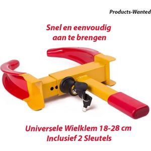 Universele Wielklem 18-28 cm Inclusief 2 Sleutels