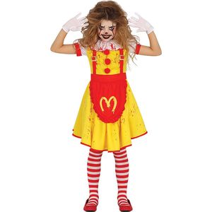 Fiestas Guirca - Miss Mckiller meisjes (5-6 jaar) - Carnaval Kostuum voor kinderen - Carnaval - Halloween kostuum meisjes
