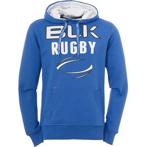 BLK Rugby Hoodie maat 152, blauw/wit