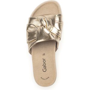 Gabor virginia slipper goud maat 45