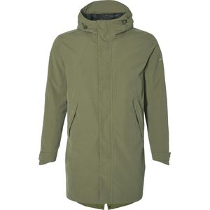 Basil Mosse Heren Parka - Olive Green - Maat L