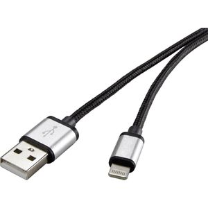 Renkforce Apple Lightning-aansluitkabel voor Apple iPod/iPad/iPhone 0,5 m